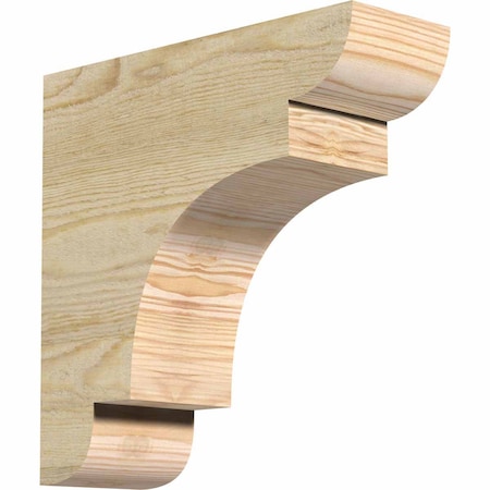 Ekena Millwork New Brighton Rough Sawn Rafter Tail, Douglas Fir, 4"W x 12"H x 12"L RFT04X12X12NEB00RDF